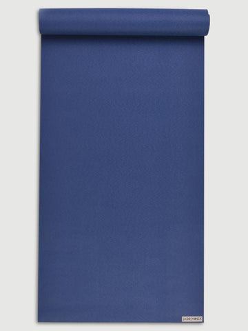 Jade Yoga Harmony Extra Wide Yoga Mat- Midnight Blue - 80"